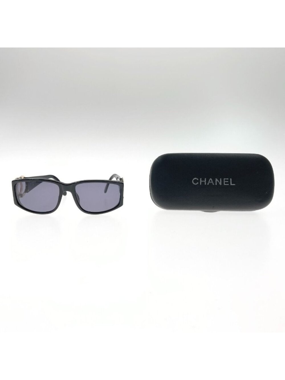 Chanel Coco Mark Sunglasses 02461 94305 Gold Black - Picture 7 of 8